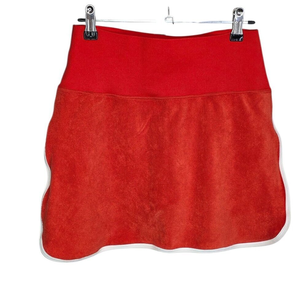 Aerie Offline Terry Cloth Mini Skirt, Skort, Lined, Athletic, Tennis, S